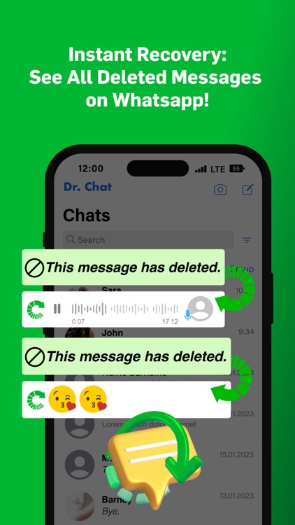 Deleted Message Recovery Chata
