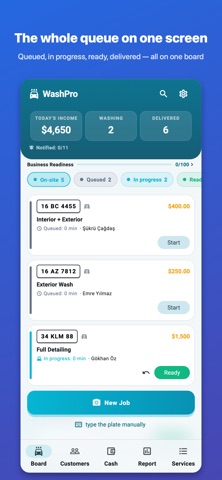 WashPro — Car Wash Manager Screenshot 1 of 10