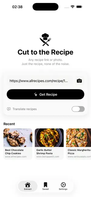 Cut to the Recipe screenshot 1