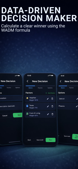 Decision Maker: Verdicto Screenshot 1 of 3
