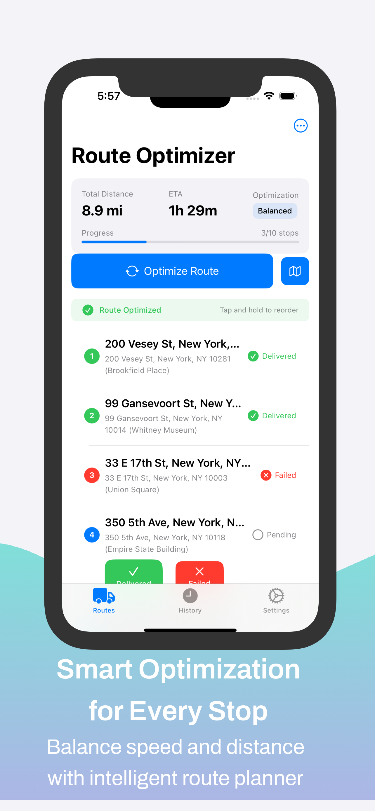 Delivery Route Planner screenshot 4