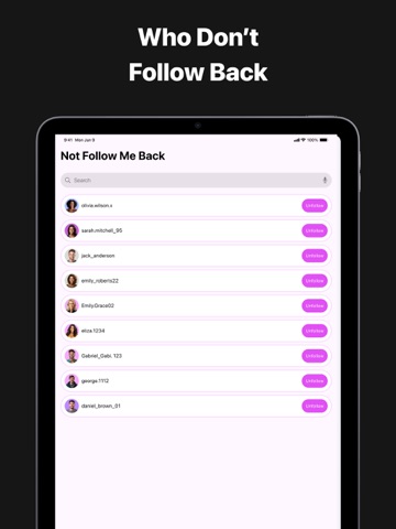 Reports: My Followers Tracker ipad screenshot 4