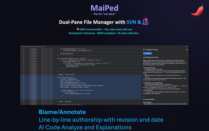 MaiPed screenshot
