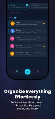 Tempy临时邮箱与邮件 screenshot
