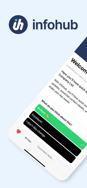 Infohub - Internal Comms screenshot 2