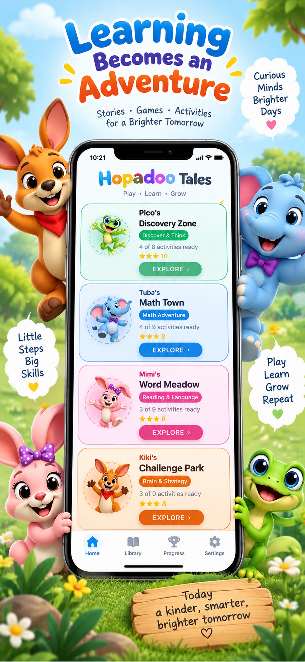 Screenshot 1 of Hopadoo Learning Quest