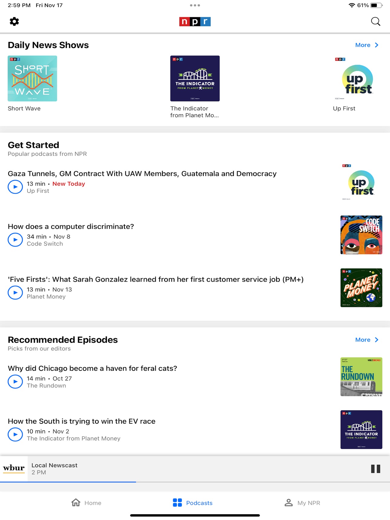 NPR: National & Local News screenshot 4