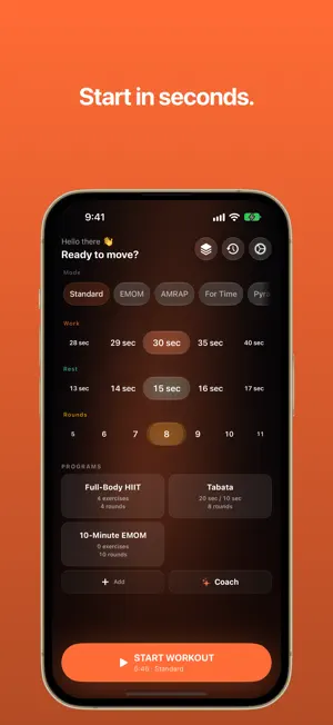 Interval-Workout-Timer screenshot 2