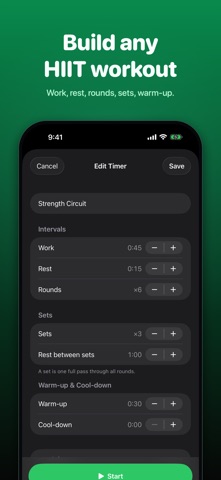 HIIT Timer: Interval Training Screenshot 4 of 4