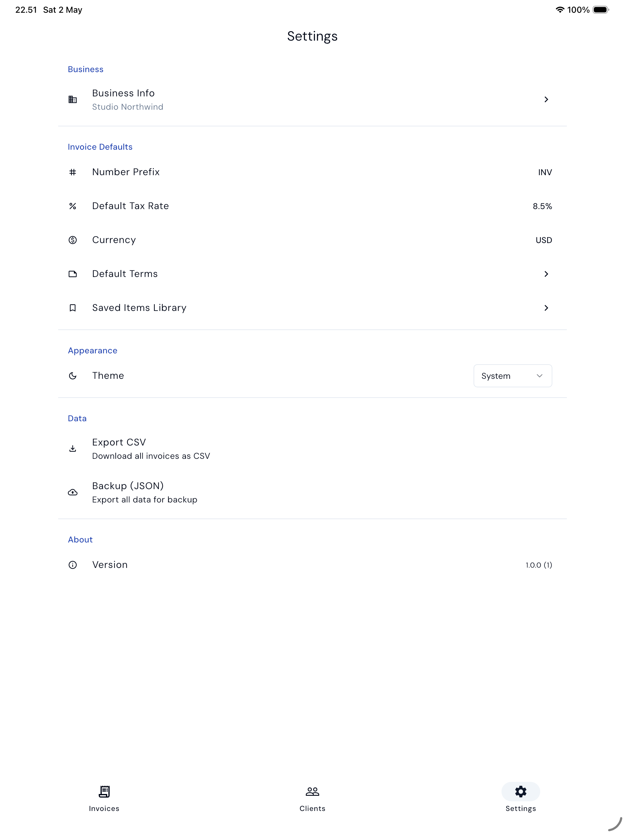 Invoice Maker & Receipt: PDF screenshot 12