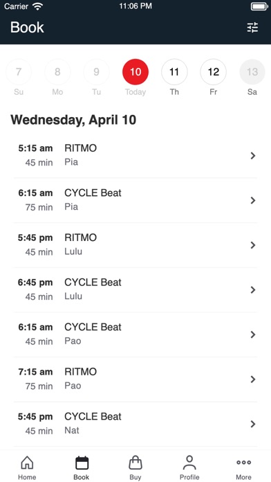 Ritmo Experience Screenshot