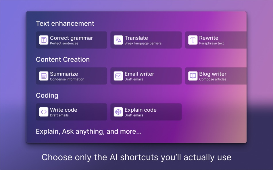 #6. FetchAI – Access AI instantly (macOS) 由: Hau-Ben Shih