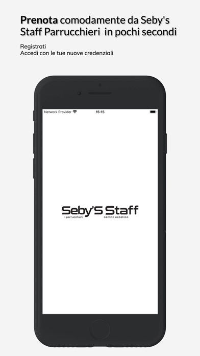 Screenshot 1 of Seby's Staff Parrucchieri App
