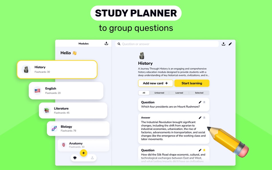 #4. Flashcards Pro - Study Deck (macOS) 由: Appsprings, TOO