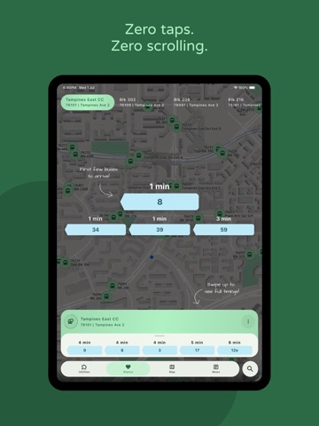 BusAhead SG iPad screenshot