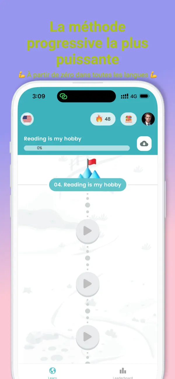 Screenshot #2 pour Taleek - تعلم اللغة الفرنسية
