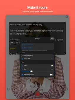SpeakScroll: Teleprompter screenshot 13