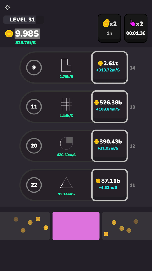 #2. Idle Master (iOS) By: Mangoverse