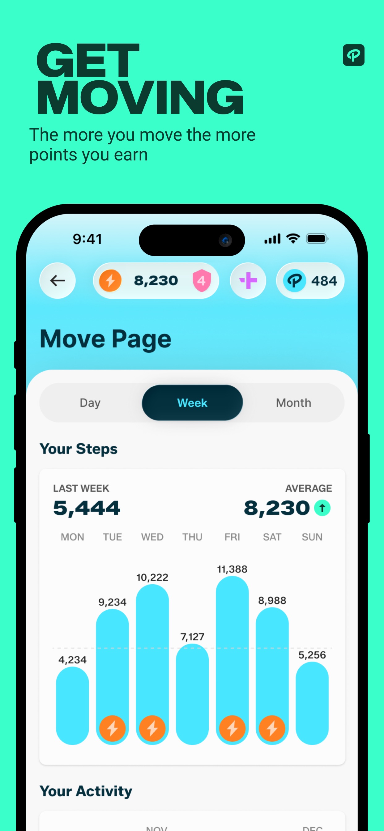 Screenshot 2 of Paace: Rewards for Walking