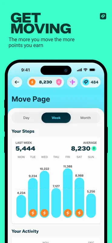 Paace: Rewards for Walking screenshot 2 of 6