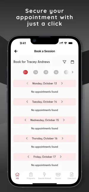 ExecFit screenshot 3