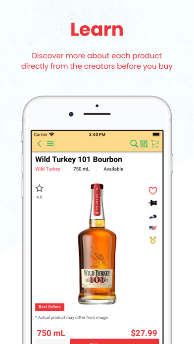 College Green Liquor Screenshot