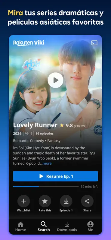 Viki: dramas, pelis, TV, Asia screenshot 1 of 7