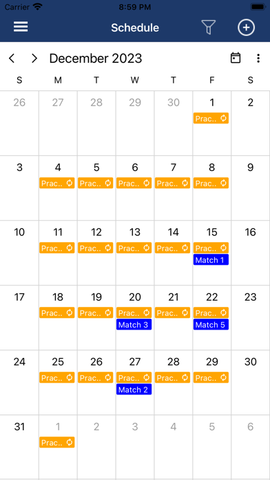 Mat Mobile Application Screenshot