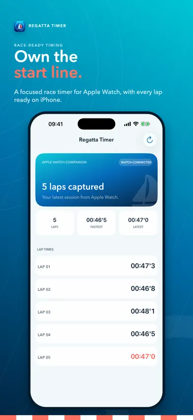 Race Regatta Timer screenshot 1