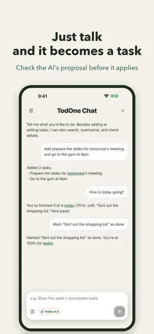 TodOne: Simple Today To-Do screenshot 3