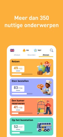 Leer 35 talen met FunEasyLearn iPhone screenshot 5