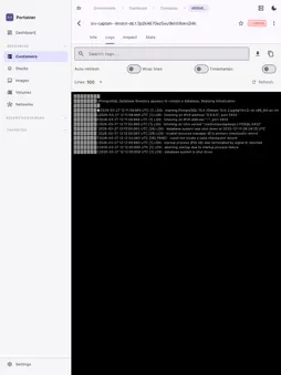 Portainer Mobile: Docker Admin screenshot 19