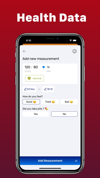 Smart : Blood Pressure app screenshot-3