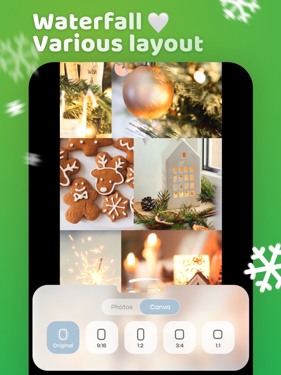 Photo Combiner: Merge & Stitch iPad screenshot 4 - Photo & Video app