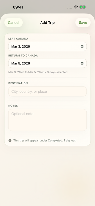 MapleDays Screenshot 3 of 4