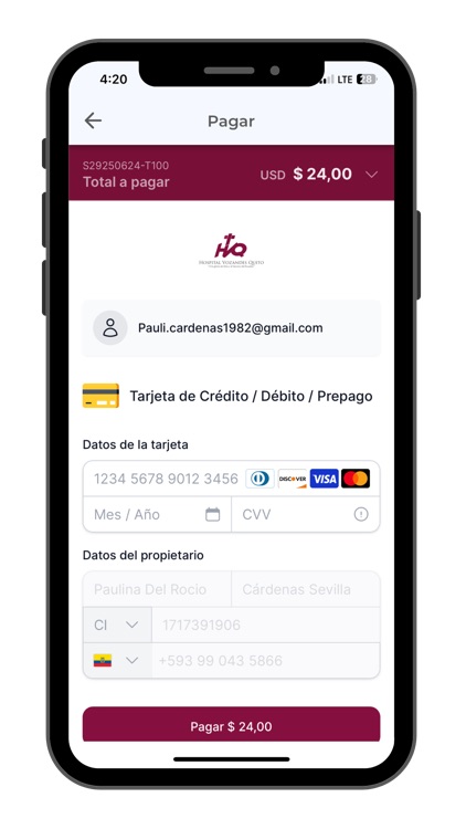 HVQontigo Hospital Vozandes