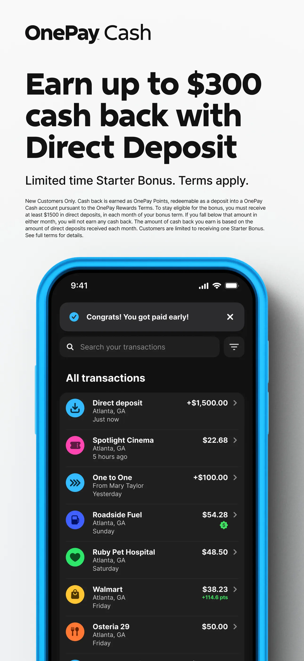 OnePay – Mobile Banking screenshot 1