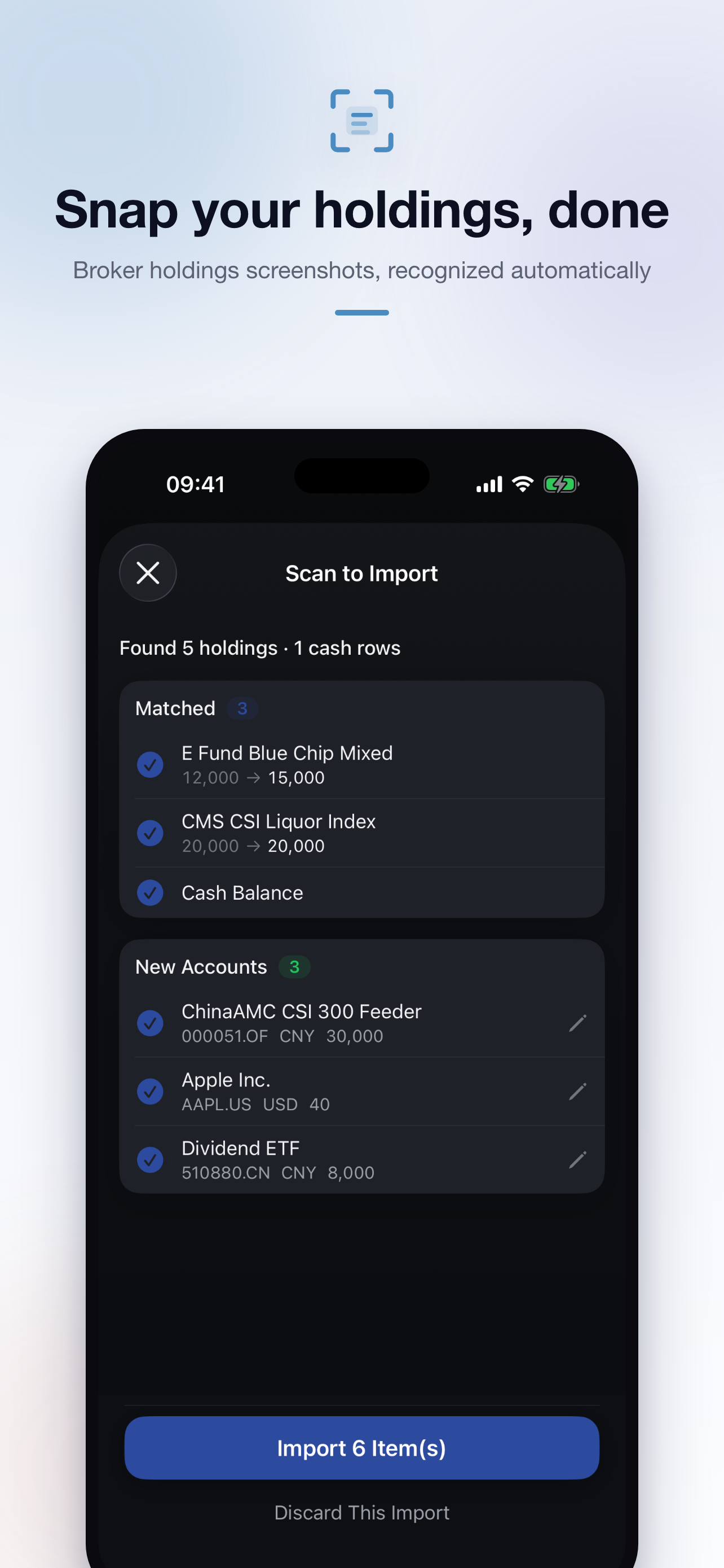 Wert · Vantage screenshot 5