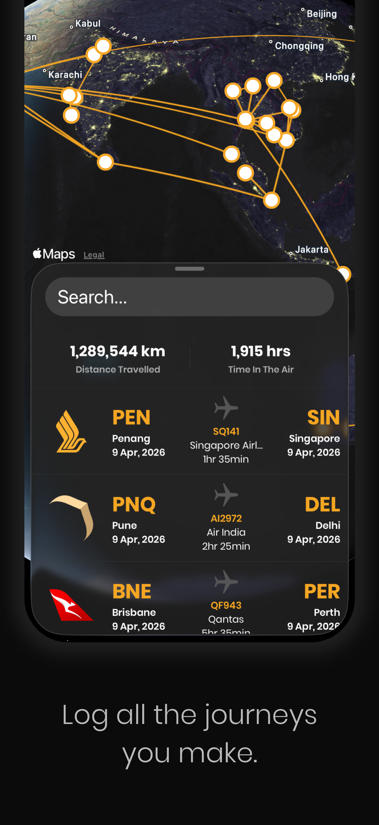 Fly - Log and share flights