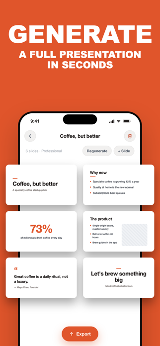 SlideLab: AI Presentation Screenshot 2 of 9