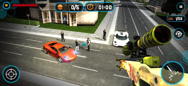 Guerreiro do atirador da cidad screenshot 2