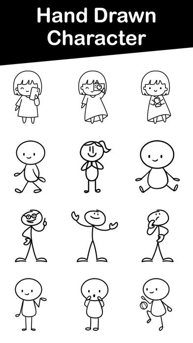 Screenshot #2 pour Hand Drawn Character