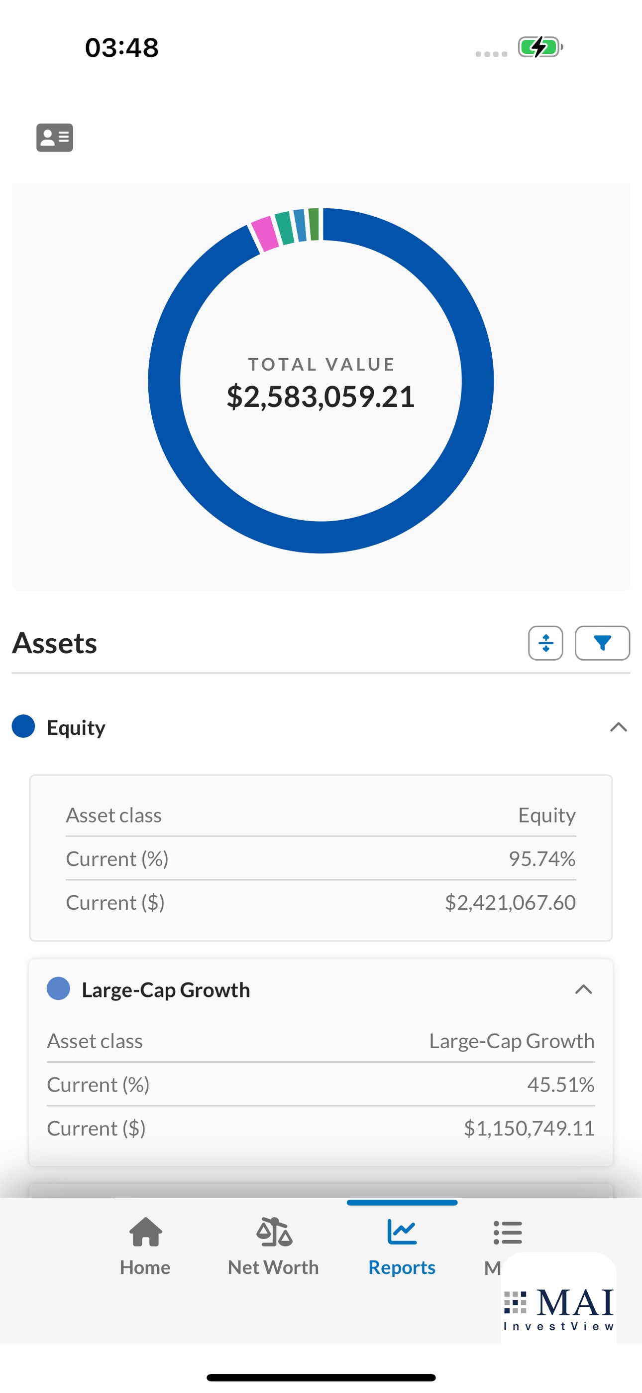 Screenshot 4 of MAI InvestView