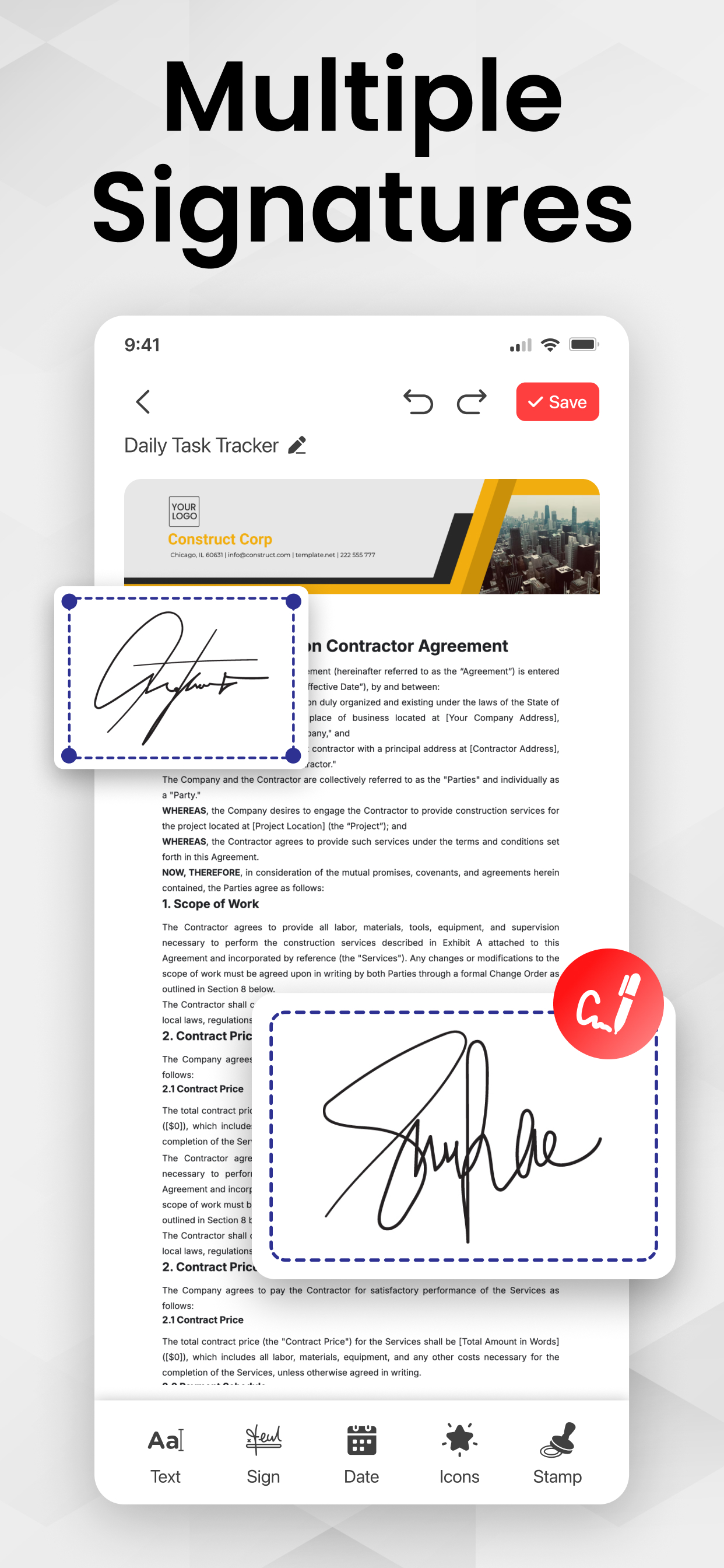 Sign PDF Documents: PDF Signer screenshot 7