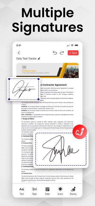 Sign PDF Documents: PDF Signer Screenshot 7 of 8