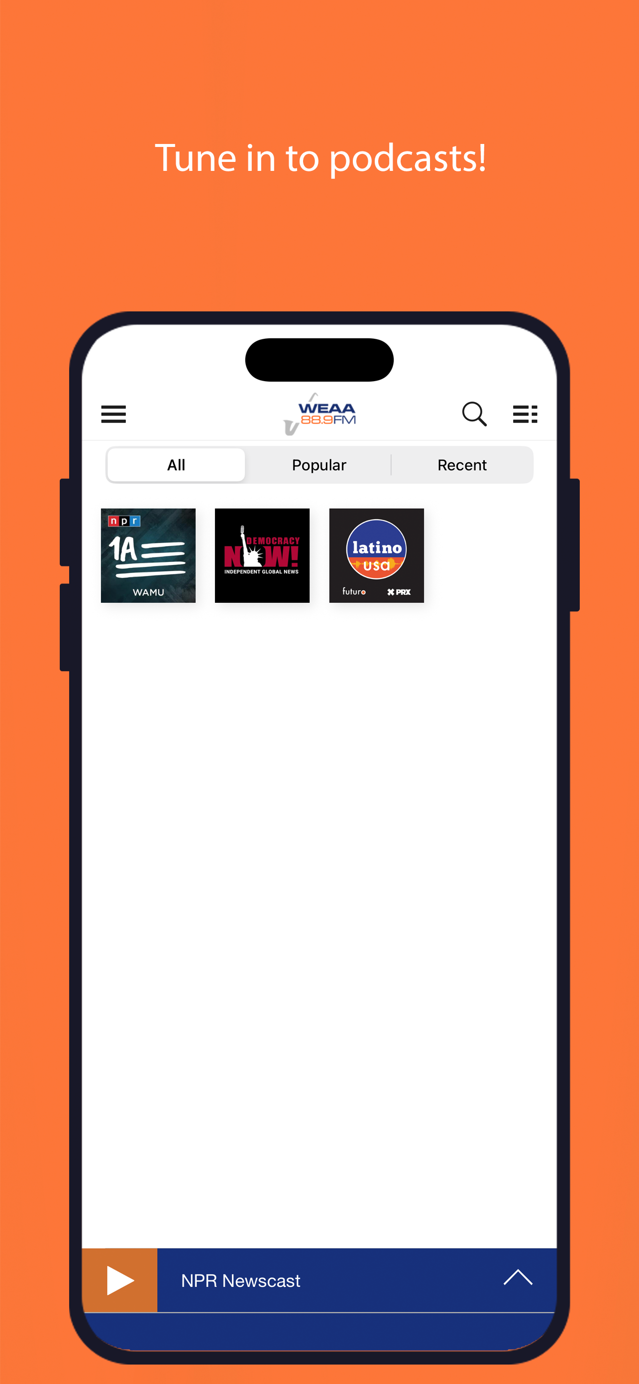 WEAA Public Radio screenshot 4