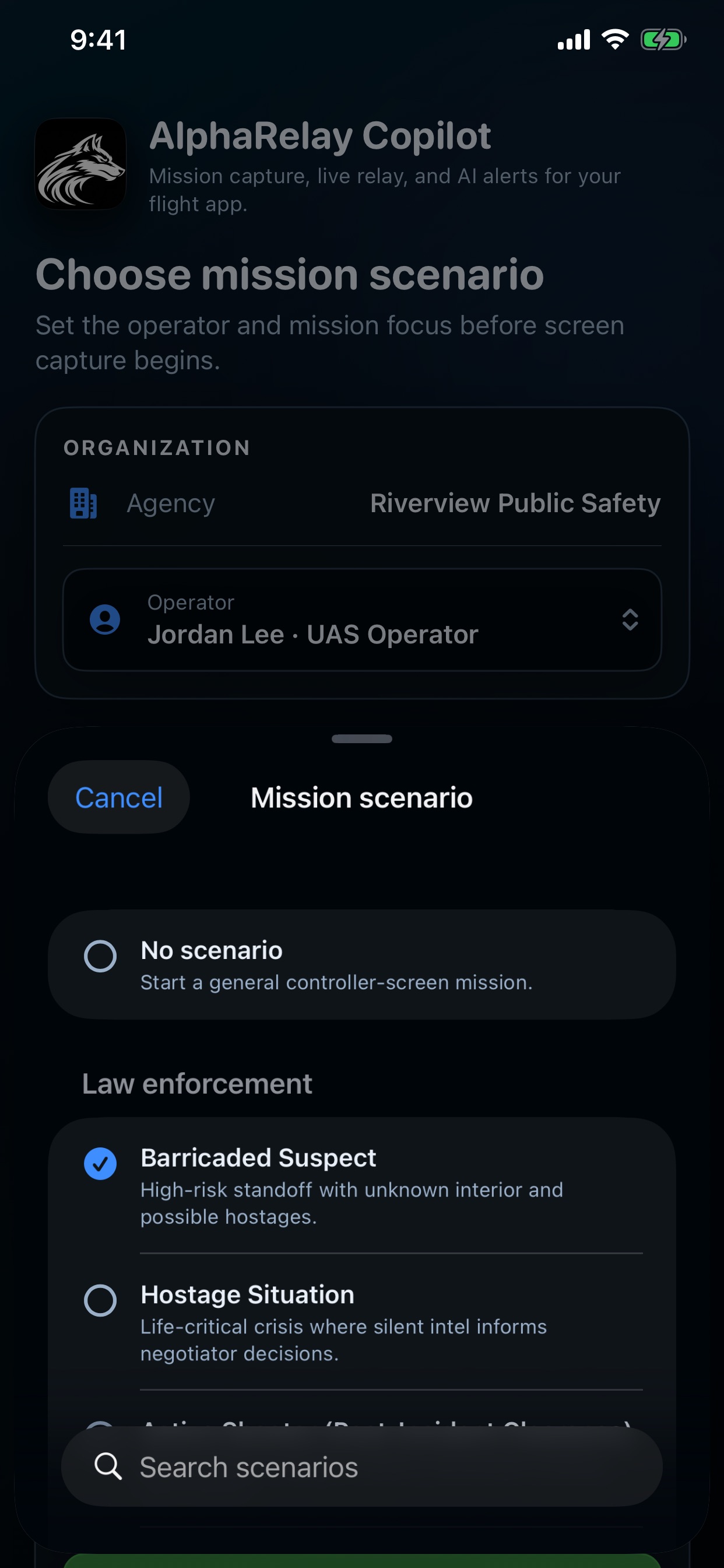 Screenshot 5 of AlphaRelay Operator