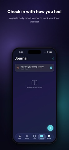 Calmara - Calm and Relax iPhone screenshot