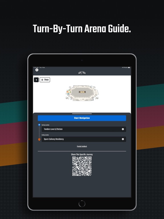 San Antonio Spurs iPad screenshot 5 - Sports app