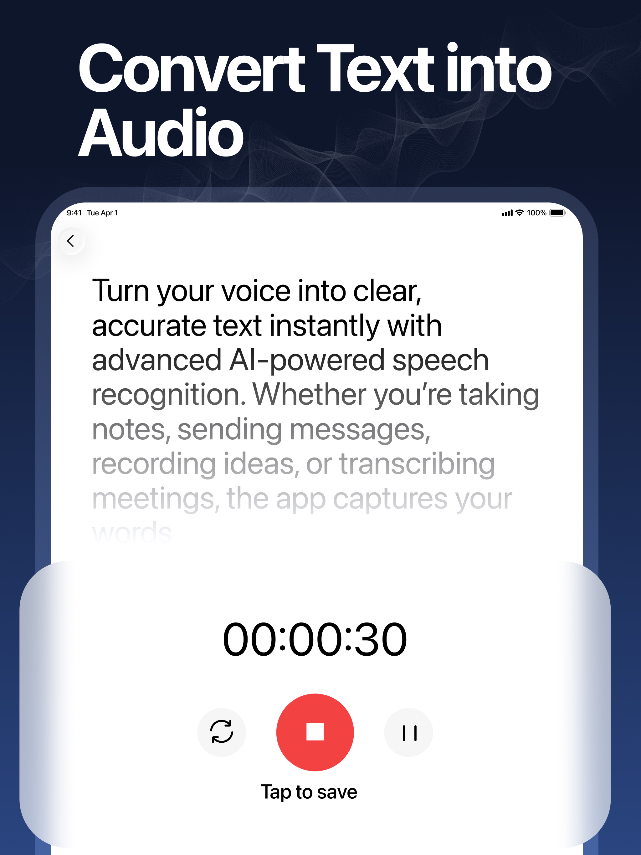 Text to Speech, Voice Recorder screenshot 9